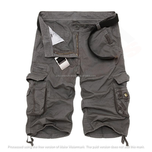 กางเกงขาสั้นผ้านุ่มสไตล์ลำลองผ้าเอวปานกลางผ้าฝ้าย100% ออกแบบได้ตามต้องการสไตล์โรงงานในปากีสถาน - Product Image 5