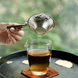 Ensemble de cuillères passoires à thé en laiton de haute qualité, infuseurs à café ronds, ustensiles de service pour l'exportation au prix le plus bas - Product Image 6