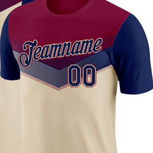 Camiseta Personalizada Informal, 100% Poliéster, Manga Corta, Jersey Deportivo para Equipo, Sublimación con Nombre, Número y Diseño - Product Image 2