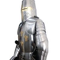 Combinaison de Combat médiéval, combinaison de Combat intégrale, de Combat, guerrier de Combat, croisé, tenue d'armure pour cadeau