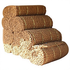 Tapis en coco marron du Vietnam Anna - Product Image 1