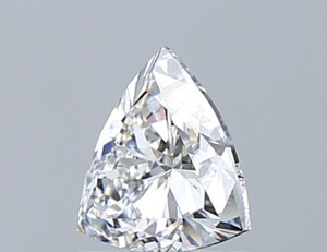 Diamant de laboratoire de 1,06 carat, taille triangle, pureté VS1, certifié IGI, CVD, pierre lâche pour bague de fiançailles unique en forme de trilogramme - Product Image 5