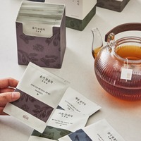 8 Sachets de thé PLA Tisane coréenne Menthe poivrée Boisson rafraîchissante Vente en gros Exportation Menthe Carton Premium Damccot Mélange Clear Mind
