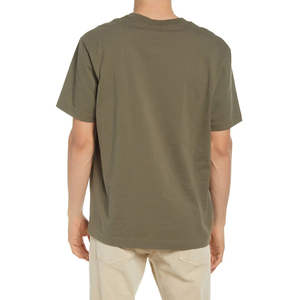 Camiseta 100% algodón para hombre, corte holgado, estampada, venta al por mayor, camisetas 100% algodón para hombre, buena calidad, corte ajustado, antiarrugas, para verano - Product Image 2