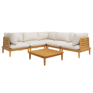 Conjunto Modular de Muebles de Jardín de Teca Premium para Restaurantes y Espacios en la Azotea - Product Image 2