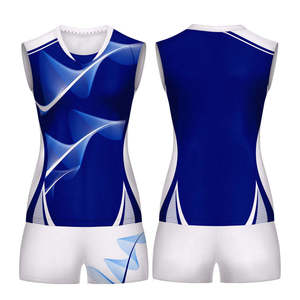 Uniforme de Voleibol de Bajo Precio para Entrenamiento y Partido, Ligero, de Secado Rápido, de Malla, Uniforme Deportivo de Voleibol para Equipo - Product Image 1