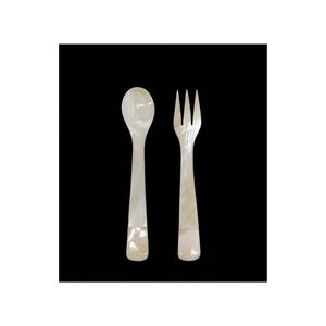 Ensemble de couverts en nacre, service de table de luxe pour événements, vente en gros, cuillères, fourchettes, couteaux en nacre, ensemble de couverts pour réceptions royales, couleurs assorties - Product Image 3