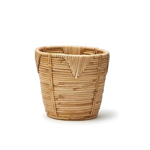 Outdoor garden <b>decoration</b> scallop edge rattan planter pots best price <b>plant</b> flower pot planters - Product Image 5