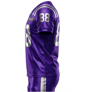 Envío Rápido, Jersey de Fútbol Americano Sublimado Personalizado, Tela de Alto Rendimiento Profesional, Conjuntos de Fútbol Americano - Product Image 4