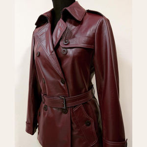 Blouson moto court en cuir véritable pour homme 2026 – Style vintage avec fermeture éclair, coupe-vent, idéal pour l'hiver - Product Image 3