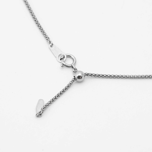 Collar de Oro Blanco de 14K Premium con Esmeralda de 2ct y Diamante Cultivado en Laboratorio, Engastado en Puntas, Certificado IGI, Ideal para Regalo de Aniversario o Festividades - Product Image 6