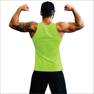Camiseta sin Mangas para Hombre, Cuello Cuadrado, Casual, Secado Rápido, Transpirable, Ajuste Cómodo, Poliéster/Algodón, Venta al Por Mayor, Personalizable, Alta Calidad - Product Image 2