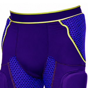 Safety Compression Shorts High Performance Professional Sports Thigh & <b>Hip</b> Protective <b>Padding</b> American Football Compression Pant - Product Image 2