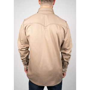 Custom Brand Fire Proof for 2 Safety 100% Cotton FR Twill <b>Welding</b> Workwear Long-sleeved Work <b>Shirt</b> - Product Image 1