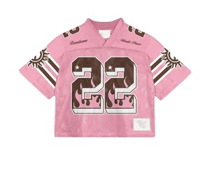 2025 Mới Tùy Chỉnh Người Đàn Ông Cắt Quá Khổ Thể Thao Jersey Boxy Lưới T Áo Sơ Mi Bóng Đá 100% Cotton T-Shirt Cho Nam Giới Lỏng Phù Hợp In - Product Image 4