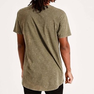 T-shirts pour hommes sur mesure, 100% coton, effet délavé à l'acide, coupe classique, manches classiques, col rond, t-shirt pour hommes effet délavé à l'acide - Product Image 6
