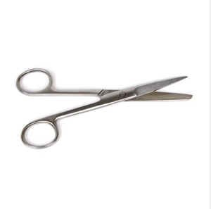Ciseaux chirurgicaux SHANZA Premium DIY 14 cm B/B (droits) Lames en acier inoxydable à bord lisse pour infirmières et usage hospitalier - Product Image 2