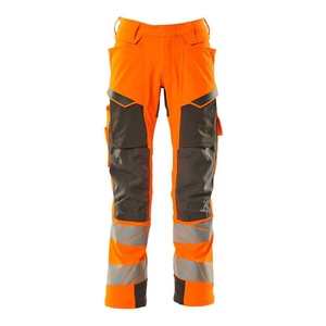 Pantalones de Trabajo Resistentes para Hombre, Pantalones de Seguridad para Carpintero, Alta Visibilidad, Bolsillos para Herramientas, Ropa de Trabajo Transpirable - Product Image 6