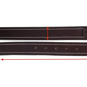 Genuine Leather Pin Buckle Belt Solid Color Casual Style Durable One-Piece Molding <b>Cow</b> Hide Material - Product Image 5