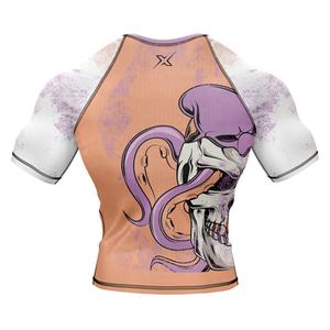 MEILLEURE FABRICATION DE GARDE RASH DE STYLE DE COUPE GARDE RASH À MANCHES COURTES/CONCEPTION PERSONNALISÉE JIU-JITSU RASH GUARD / MMA CUSTOM RASH GUARD - Product Image 3