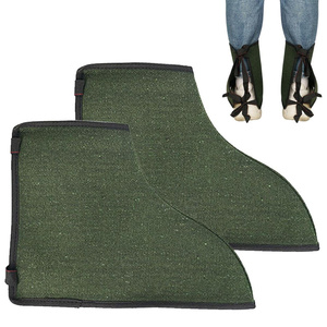 Cubrebotas de Lona para Soldadura, Resistentes al Calor/Abrasión, Retardantes de Llama, Anticorte, Ropa de Seguridad Industrial - Product Image 1