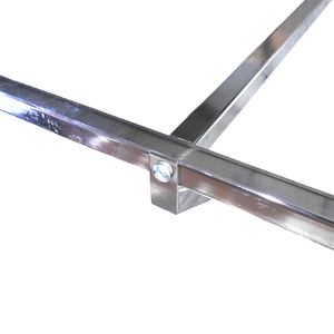 Expositor de Ropa Plegable de Metal de Lujo Bros Display, Resistente, con Niveles, Moderno, para Exhibición en Tiendas - Product Image 6