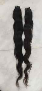 Vierge Remy Cheveux Raides Trame Doux Cru Indien Unique Donateur Bundles Sans Chimique et Sans Enchevêtrement Extensions de Cheveux Humains - Product Image 2