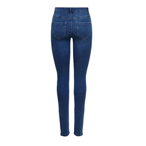 Pantalon en jean déchiré et vieilli pour femme, taille mi-haute, coupe skinny, sexy, ajusté, style crayon - Product Image 3