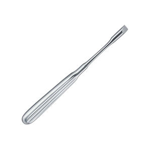 Elevador periostal recto de acero alemán Adson de 17 cm con borde roma para limpieza de prótesis dentales de Grip Surgical - Product Image 2