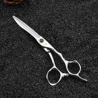 Ciseaux de coiffure professionnels pour salon de coiffure, ensemble de ciseaux de coupe pour effilage et coupe droite