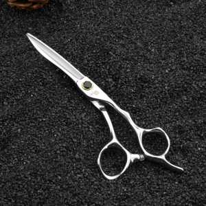 Ciseaux de coiffure professionnels pour salon de coiffure, ensemble de ciseaux de coupe pour effilage et coupe droite - Product Image 6