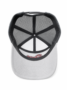 Casquette de golf personnalisée à 6 panneaux, visière incurvée, dos en maille respirante, fermeture snapback en plastique, logo brodé - Product Image 4