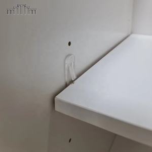 Tiroirs de placard à queue d'aronde, en bois naturel, blanc, style shaker, armoires de cuisine, glissières de tiroir à fermeture douce sous le plan de travail - Product Image 4