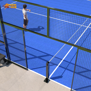 Pista de Pádel Profesional con Pilar de Vidrio, Phuoc Thinh Panoramic, Instalación Deportiva VIP para Clubes, Trato de Exportación - Product Image 6