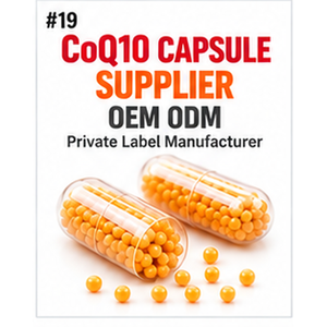 Cápsulas de CoQ10 en Polvo Ubidecarenone, Proveedor OEM ODM - Product Image 1