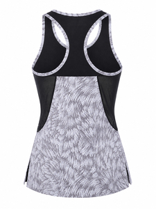Wholesale Quick Dry Lightweight Solid Color Basic Racer <b>Back</b> Workout Tank <b>Top</b> <b>Low</b> Scoop Neck 100% Cotton Tank <b>Top</b> Women - Product Image 2