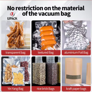 Machine d'emballage sous vide commerciale à chambre unique DZ-400 avec pompe industrielle à injection d'azote pour le stockage des céréales et des aliments - Product Image 4