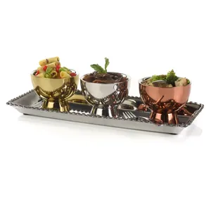 Moderno Tazón de Cerámica de Diseño, Elegante Adorno Decorativo para el Hogar, Estilo Americano No Tóxico de Zahid Export - Product Image 4