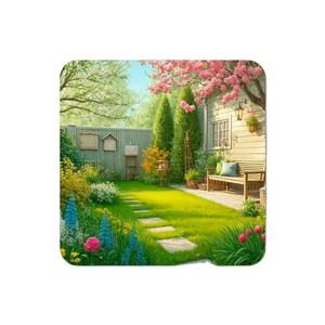 Posavasos de té cuadrado de 5mm de uso de mesa personalizado sublimación precio al por mayor de alta calidad MDF y acrílico para la venta - Product Image 1