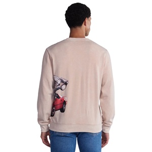 Sweat-shirt à col rond pour homme de qualité supérieure, service OEM, qualité supérieure, imprimé personnalisé, sweat-shirt d'hiver épais, fabriqué au Bangladesh - Product Image 3