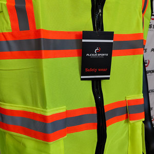 Veste de sécurité réfléchissante, vêtements de travail imperméables, veste de sécurité légère pour hommes en gros - Product Image 4