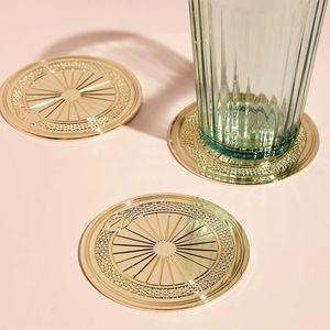 Durable Iron Beverage Coaster With Rust Resistant Finish For Everyday Dining And Entertaining Use - Product Image 3