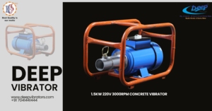มอเตอร์สั่นคอนกรีต 1.5KW 220V 3000 รอบต่อนาที ความเร็วสูง สำหรับงานอุตสาหกรรม ทนทาน ออกแบบมาเพื่อการก่อสร้าง - Product Image 2