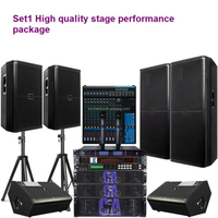 Système de sonorisation professionnel en vente chaude, haut-parleurs, système audio, son professionnel, haut-parleur passif, système de sonorisation extérieur