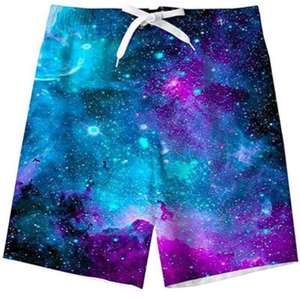 Customized <b>Men's</b> Quick-Drying Beach Shorts Loose Fit 3D Floral Animal Dot Designs Large Size Waterproof Five-Quarter Swim Shorts - Product Image 5