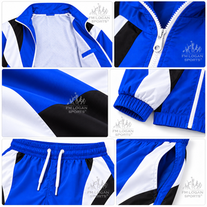 Conjunto de Chaqueta Cortavientos y Pantalones Cortos para Hombre, Personalizado, al por Mayor, Ligero, de Color Sólido, 2 en 1, Ropa Deportiva, Estilo Urbano - Product Image 4