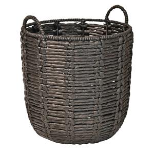 <b>Basket</b> of black-dyed water hyacinth Handmade Storage <b>Basket</b> Wholesale eco-friendly Made in Vietnam - Product Image 1