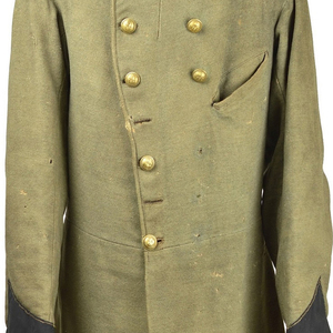 Manteau long en laine de style américain, reproduction traditionnelle, type robe ou frock. - Product Image 4