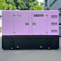 Generadores Diésel Silenciosos de 30/35/40/50/60/70/80KW, 12/24V, Arranque Eléctrico, Fábrica OEM/ODM, Generador Trifásico con Alternador de Cobre