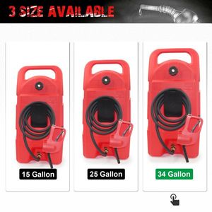 Serbatoio Carrellato da 25 Galloni per Carburante, Nuovo Serbatoio di Trasferimento per Benzina e Diesel, per Auto, Tosaerba, Trattori e Attrezzature Agricole - Product Image 1